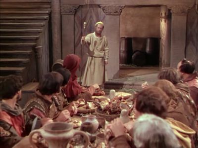 There is a stranger at your gate who begs shelter - Ivanhoe