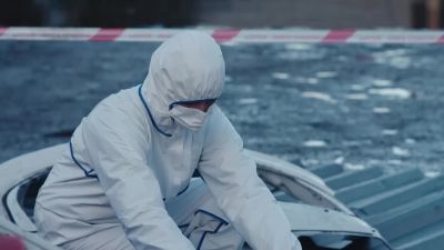 There is a strong smell
from inside the bag. - Line of Duty