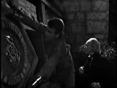 - There is a tunnel!
- Yes. You stay guard. - Doctor Who