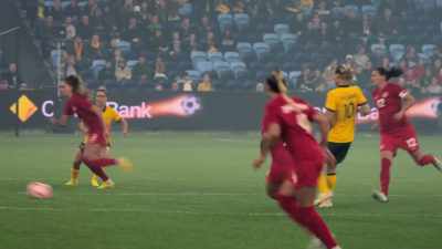 There is a wonderful
atmosphere inside - Matildas: The World at Our Feet