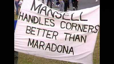 There was a worry, I think,
in the sport that Nigel - Williams & Mansell: Red 5