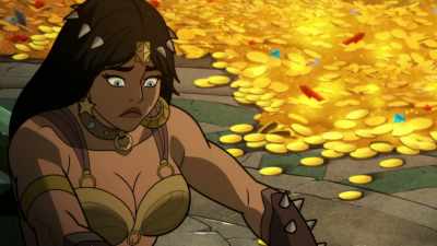 There was a wreck, I think, - Justice League: Warworld