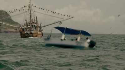 There were about ten barrels,
white barrels, - Trafficked with Mariana van Zeller
