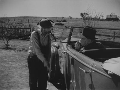 There ain't nobody gonna push me of my land - The Grapes of Wrath