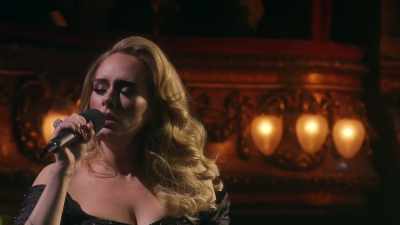 * There ain't no gold
in this river * - An Audience with Adele