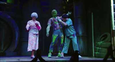 ♪ There ain't no pill, to fix his ill ♪ - The Toxic Avenger: The Musical
