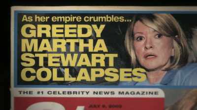 There was an enormous amount
of negative tabloid coverage. - Martha