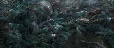 There are also fish from
the shallows mixed in, - Children of the Sea
