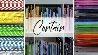 There are always four main steps
that we use when organizing any project. - Get Organized with The Home Edit