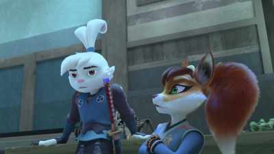 -There are barely even stores.
-[Spot squeals] - Samurai Rabbit: The Usagi Chronicles