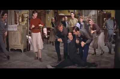 There you are, boys. Where's Ninotchka? - Silk Stockings