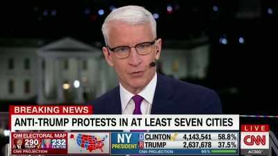 There are demonstrations
in major American cities - Death of a Nation