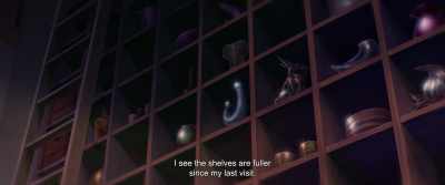 There are fewer empty shelves
since the last time I was here. - The Glassworker
