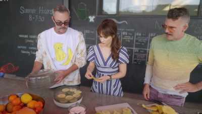There are guidelines for using
just a conventional oven... - What Am I Eating? With Zooey Deschanel