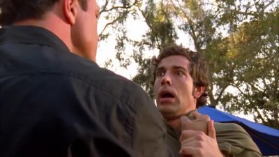- There you are.
Hey, you, freeze! - Chuck