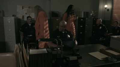 There are men right now- - Lockdown