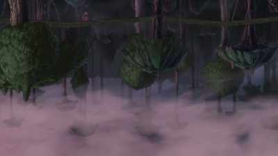 There are more creatures the closer you get
to the central shaft. - Made in Abyss: Journey's Dawn