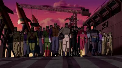 There are no Democrats - Justice League: The New Frontier
