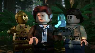 There are no known asteroid fields
around Endor. Must be... - Lego Star Wars Summer Vacation