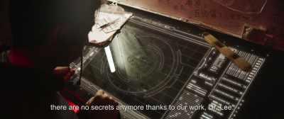 There are no secrets anymore
thanks to our work, Dr. Lee. - Megalodon Rising