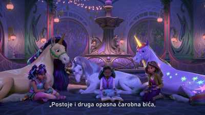 "There are other
dangerous grim magic creatures that exist, - Unicorn Academy