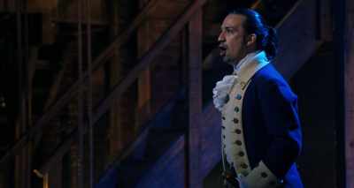There are screams
and church bells ringing, - Hamilton
