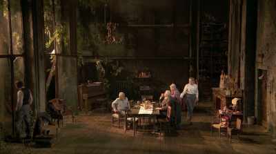 There are some peasants
outside on the lawn - Uncle Vanya