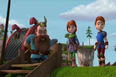 There are the docks.
We get boats from all over. - Dragons: Rescue Riders