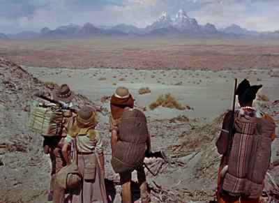There they are, the mountains. - King Solomon's Mines