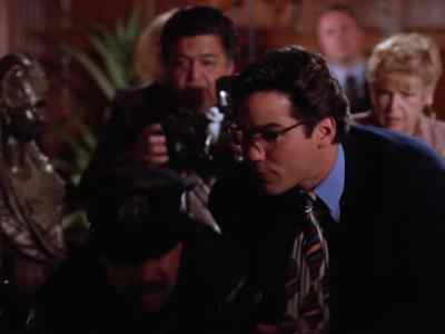 There are three armed men
behind that door. - Lois & Clark: The New Adventures of Superman