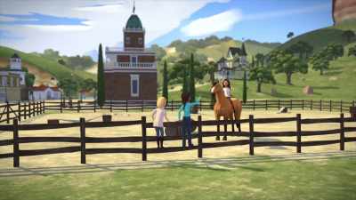 There are two things you need to learn:
jumps and basic horse commands. - Spirit: Riding Free