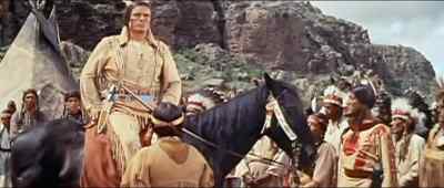 There are two white faces - Comanche
