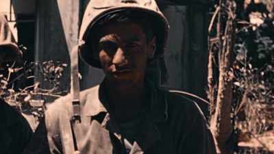 THERE ARE WOUNDS TO HEAL,
BOTH PHYSICAL AND OPERATIONAL. - The Pacific War in Color