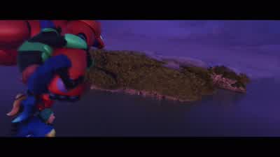 There. Baymax, take us in. - Big Hero 6