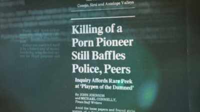 There had been a previous
mob hit of a pornographer - How It Really Happened