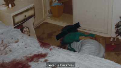 There was blood on the bed in there, - Night Stalker: The Hunt for a Serial Killer