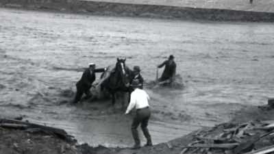 There were bodies
strewn everywhere. - Flood in the Desert