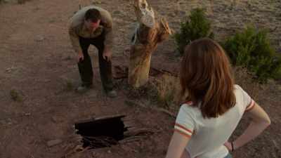There were bones and hair hanging.
Someone put them there. - The Unsettling