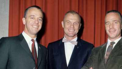 There was bound to arise conflict
between someone like, uh, - The Real Right Stuff