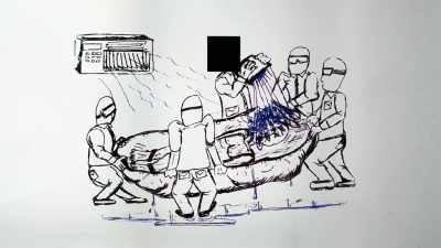 There were calls
by the detention site team - The Forever Prisoner