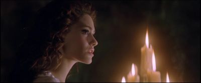 There were candles all around - The Phantom of the Opera