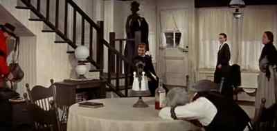 There can't be no wedding
till Harold asks her - Track of the Cat