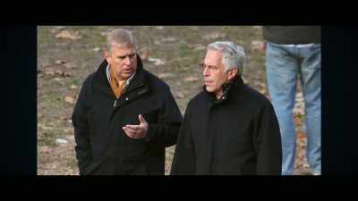 There were clear shots of
Andrew and Epstein - Andrew: The Problem Prince