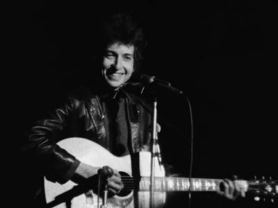 There was Donovan - Bob Dylan: Dont Look Back
