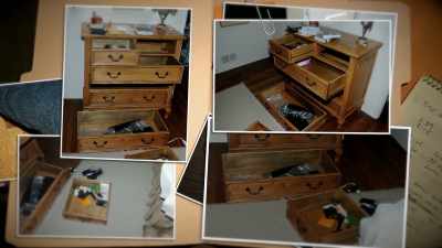 There was drawers pulled out and placed on the floor, - The Killer Truth