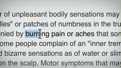 There was every symptom I had reported
to every doctor, - Take Your Pills: Xanax