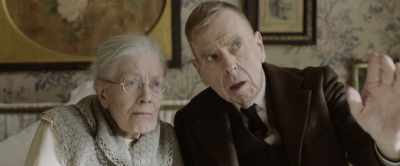 There. Everything is captured
in the painting. - Mrs  Lowry and Son