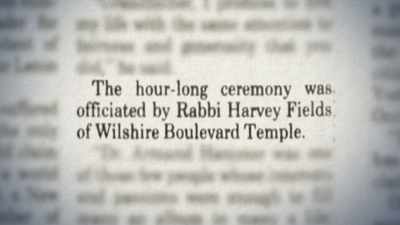 There were famous rabbis
at his funeral and he literally - House of Hammer