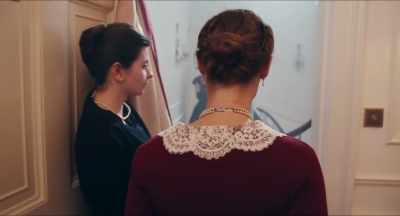 - There you go.
- (Alma clears throat) - Phantom Thread