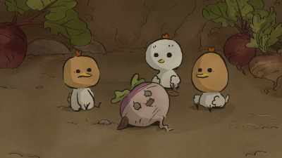 There you go!
Big fat juicy chick! - The Big Bad Fox and Other Tales